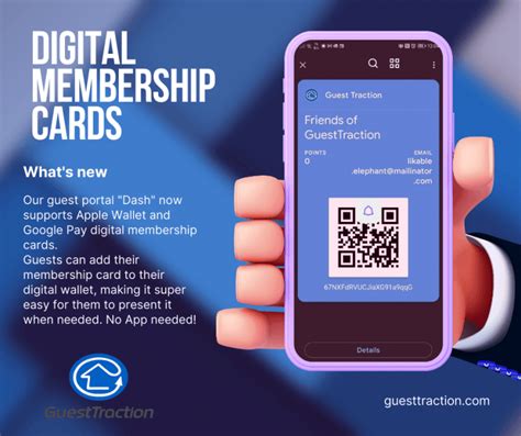 Digital Membership Card News .